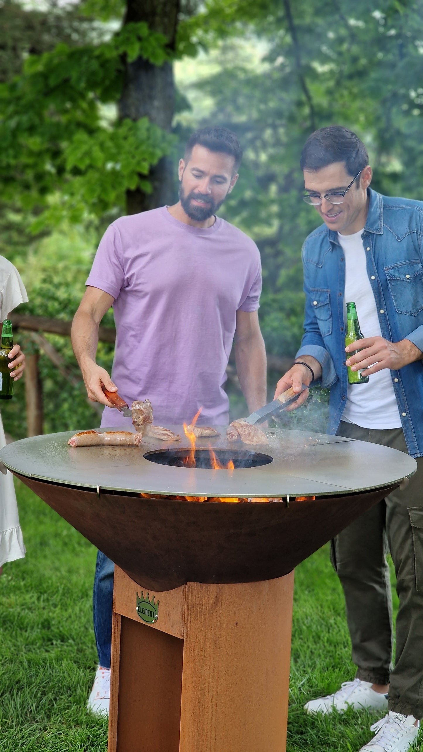 Wood-Fired Outdoor Cooker