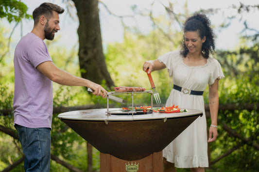 Wood-Fired Outdoor Cooker