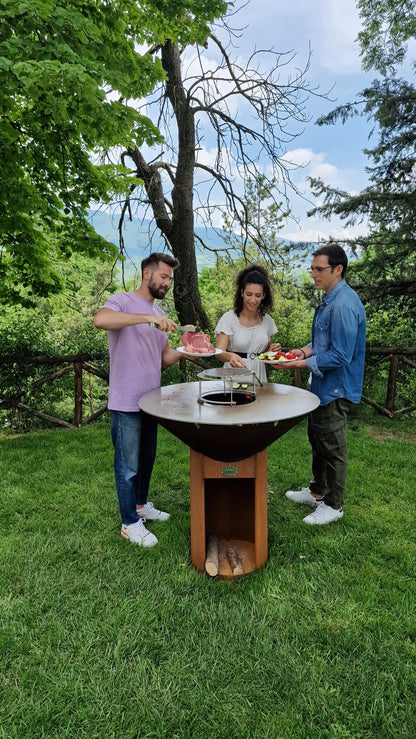 Wood-Fired Outdoor Cooker