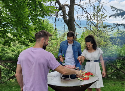 Wood-Fired Outdoor Cooker
