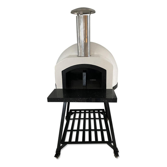 Wood Fired Fibreglass Black Pizza Oven