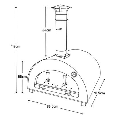 Igneus Pro 750 Pizza Oven Bundle